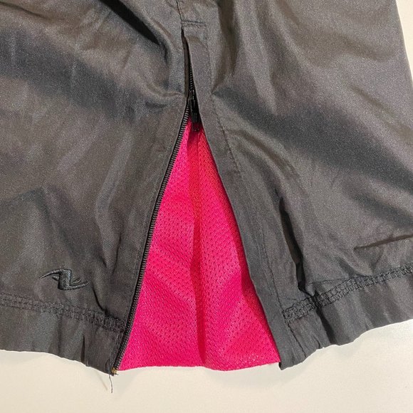 Athletic Works Ladies Activewear Elastic Drawstring Pants Size 12/14 Black Pink - Picture 7 of 9